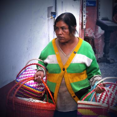 Vendedora en Taxco